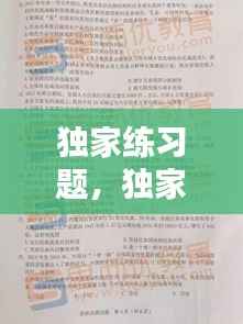 独家练习题,独家答案解析
