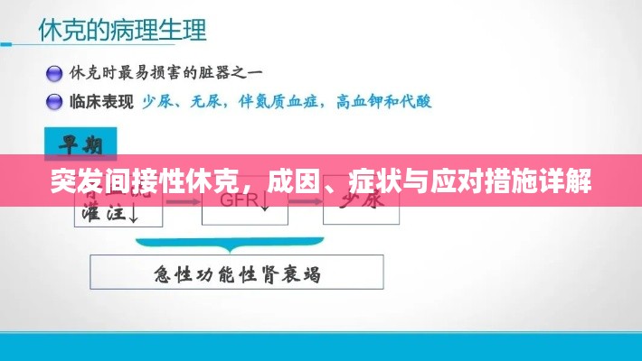 突发间接性休克,成因、症状与应对措施详解